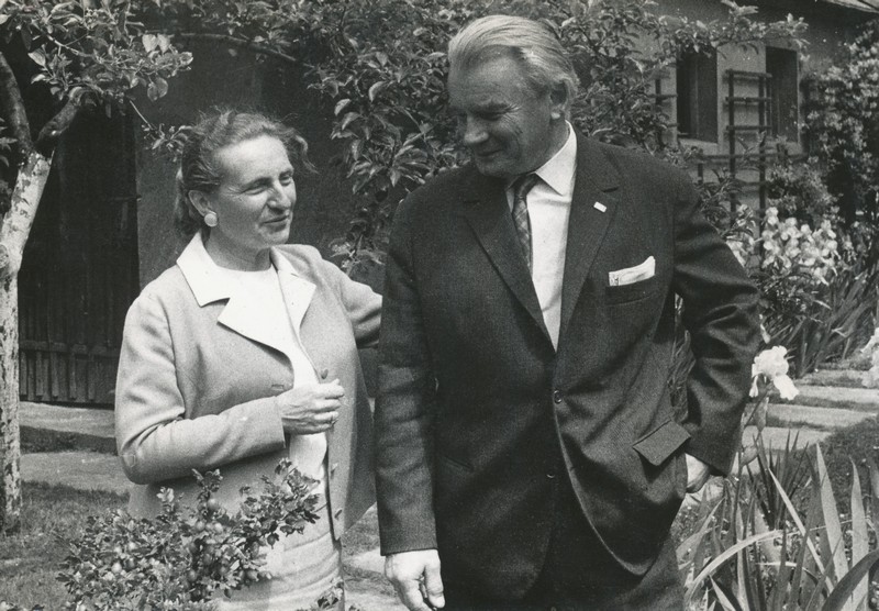 Hanna i Kazimierz Wejchertowie w 1975, fot. Muzeum Miejskie w Tychach